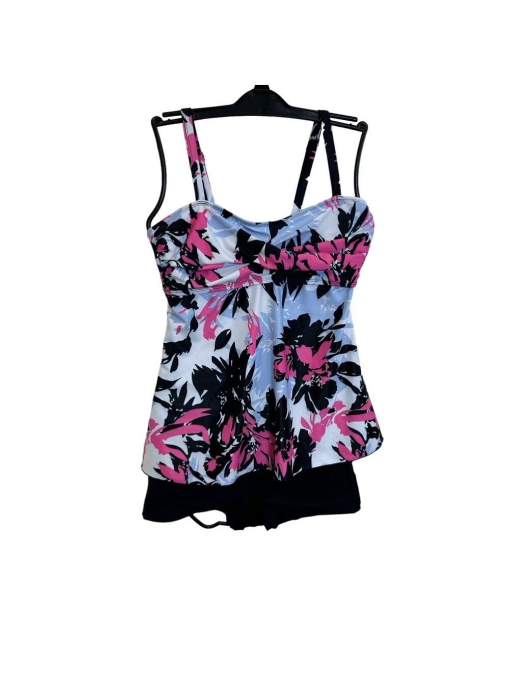 Women's Unbranded Swimsuit M Black Pink